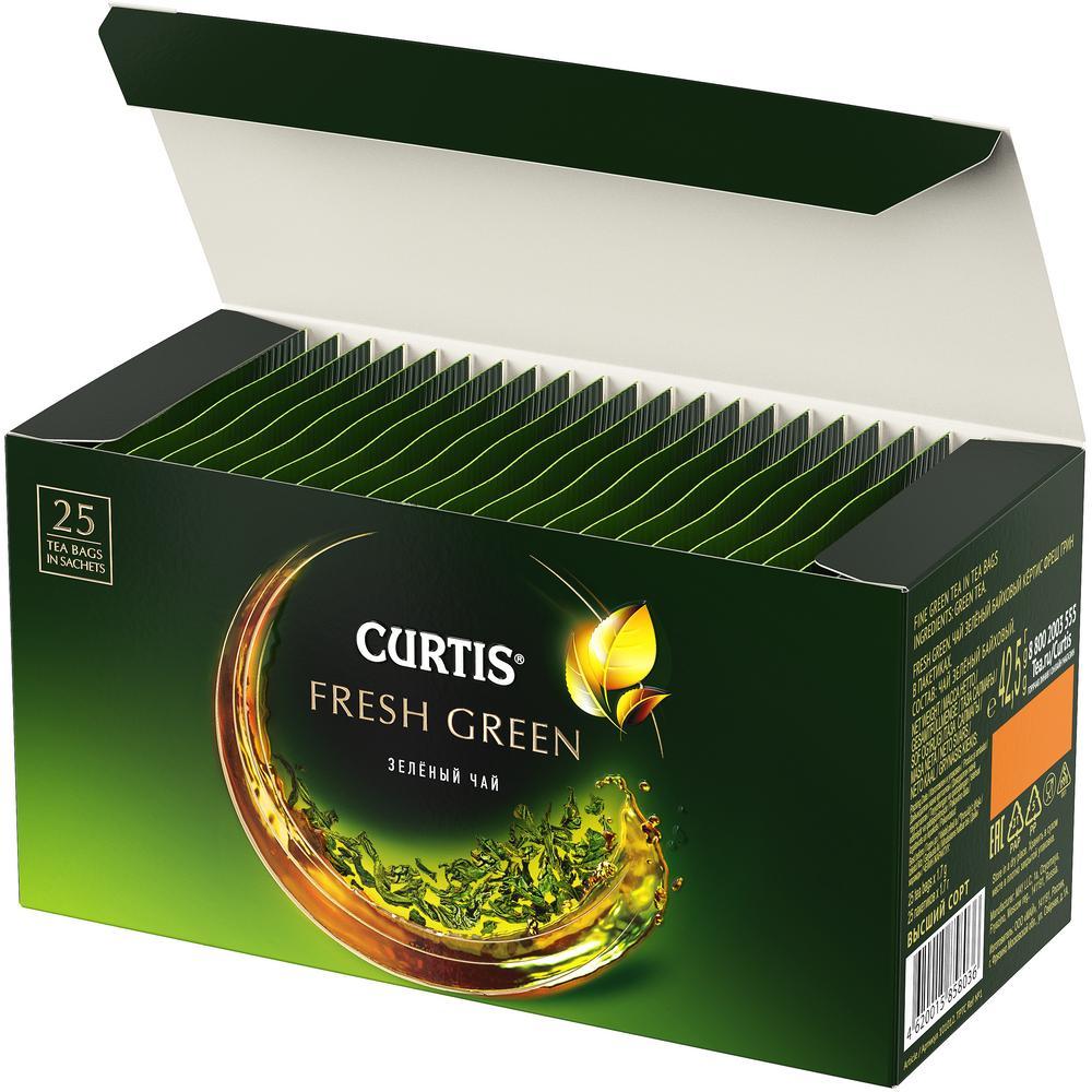 CURTIS Fresh Green - Zeleni čaj, 25x1,7g