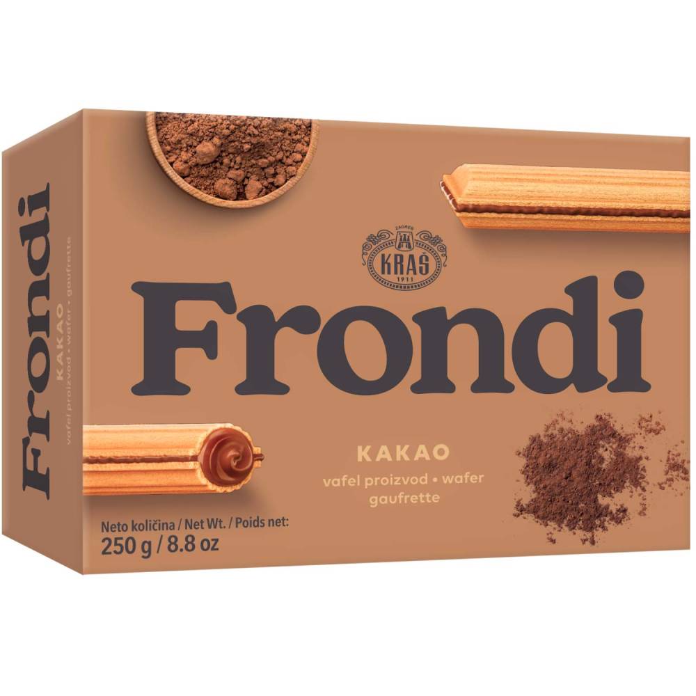 Kraš Keks Frondi vafl Kakao 250g 