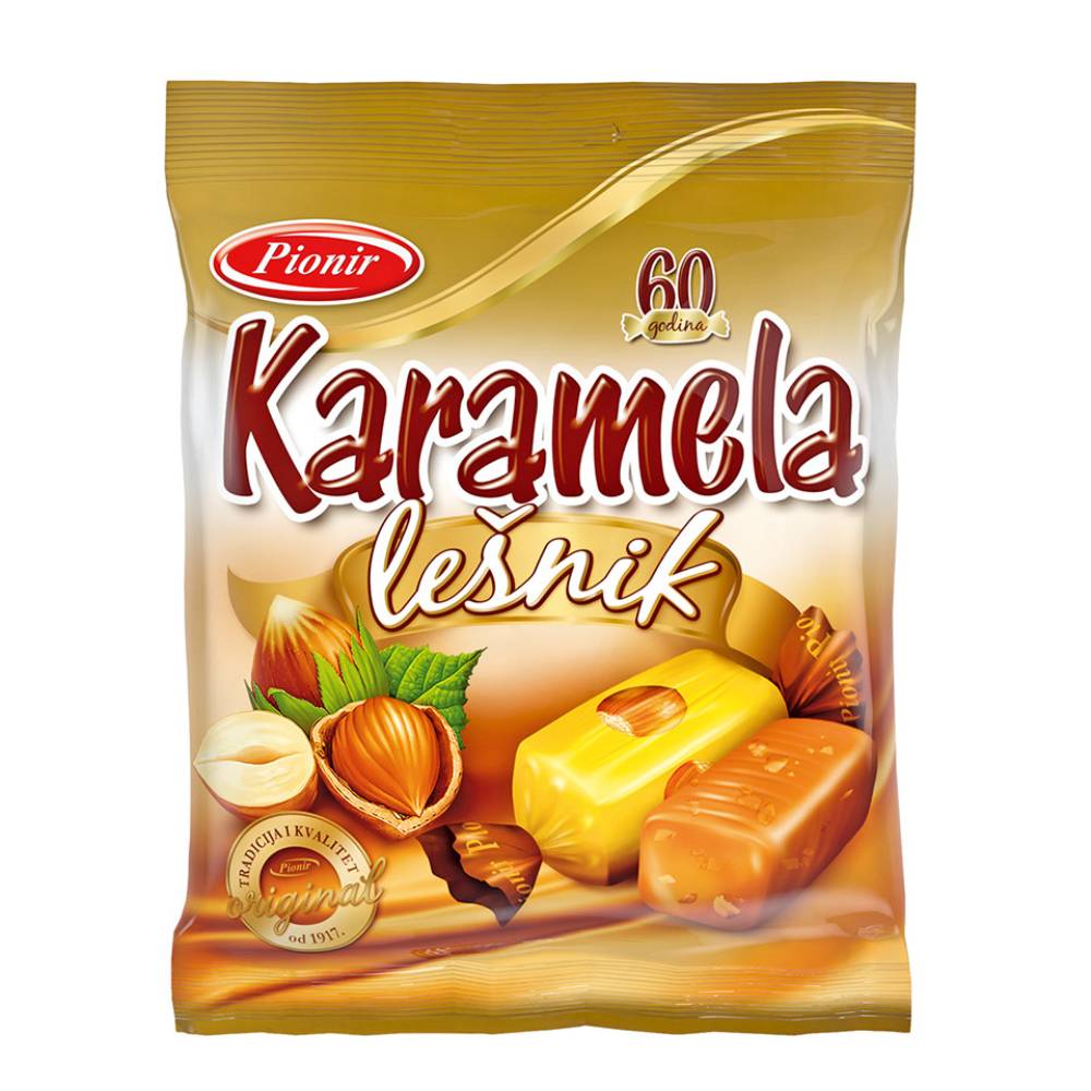 Pionir Karamela lešnik 100g