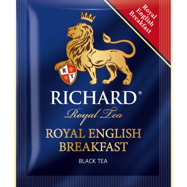 RICHARD Royal English Вreakfast - Mešavina kenijskog, indijskog i cejlonskog crnog čaja, 25x2g