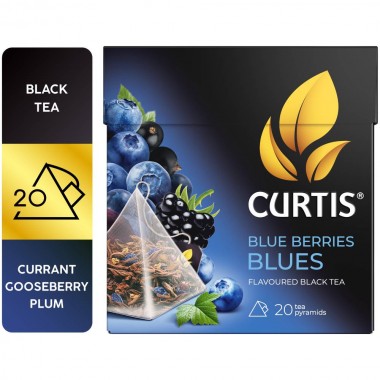 CURTIS Blue Berries Blues - Crni čaj sa šumskim voćem