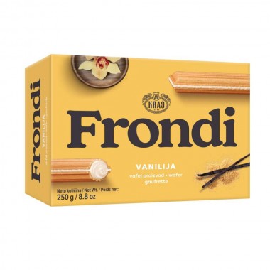 Kraš Keks Frondi vafl Vanila 250g 